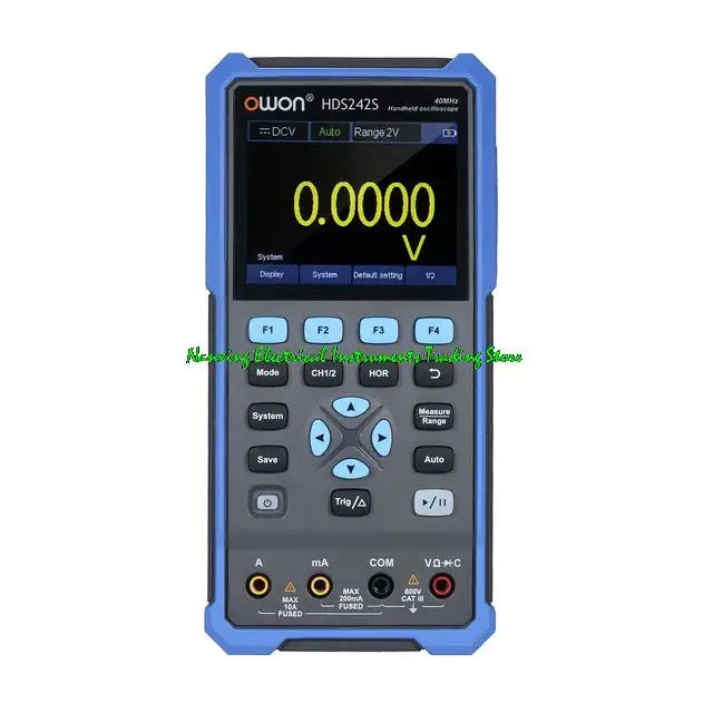 HDS242/HDS272/HDS2102 Handheld 2CH 40/70/100MHz Digital Oscilloscope+Multimeter HDS242S/HDS272S/HDS2102S Waveform Generator 