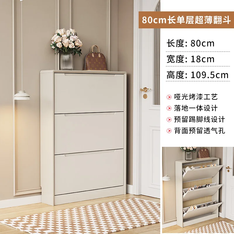 White Vertical Shoe Rack Modern Drawer Space Saving Shoe Rack Luxury Cheap Armarios Para Sala De Estar Entrance Furniture