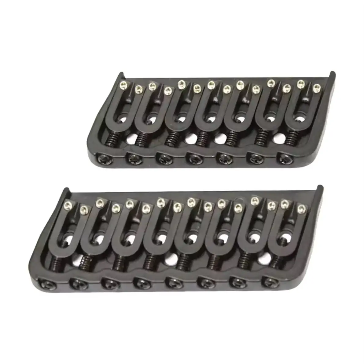 JEBridge électrique à 7 cordes, corps d'usure noir, type fixe fretté en éventail, 8 cordes, partenaires, nouvelle marque