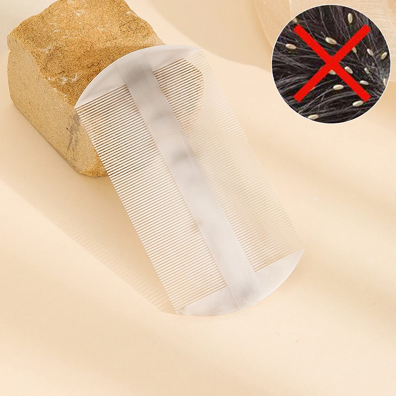 

Wet Dry Hair Detangling Comb Marble Comb Double-sided Super Dense Teeth To Remove Dandruff Scalp Cleansing
