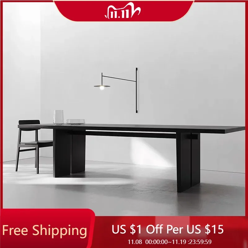 

Wood Household Computer Table Large Bedroom Luxury Black Office Computer Table Gaming Study Escritorio Oficina Furniture