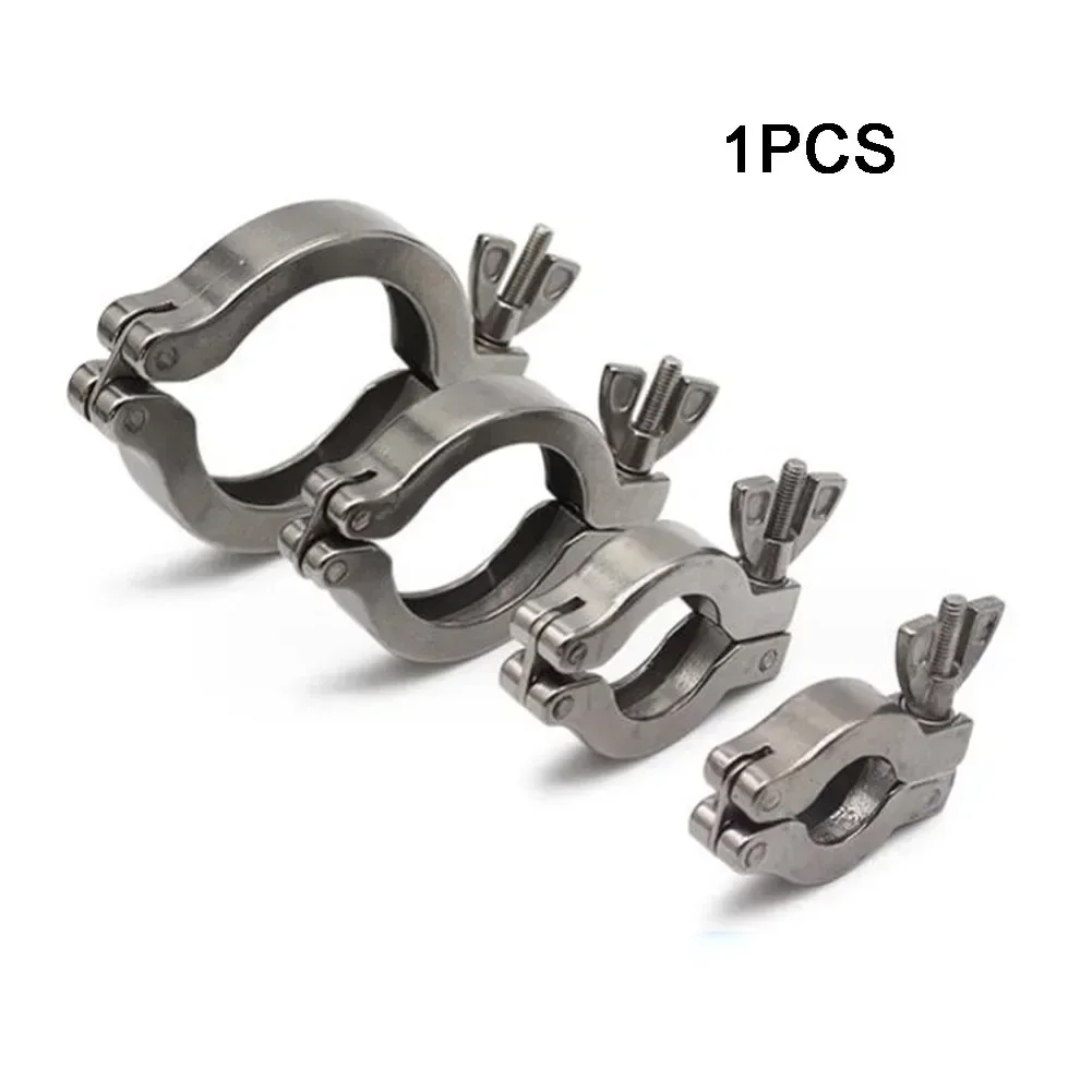 Aluminum Alloy Vacuum Clamp Kit Automatic Production KF10/KF16/KF25/KF40/KF50 Vacuum Clamp No Burrs No Cracks Tools Parts