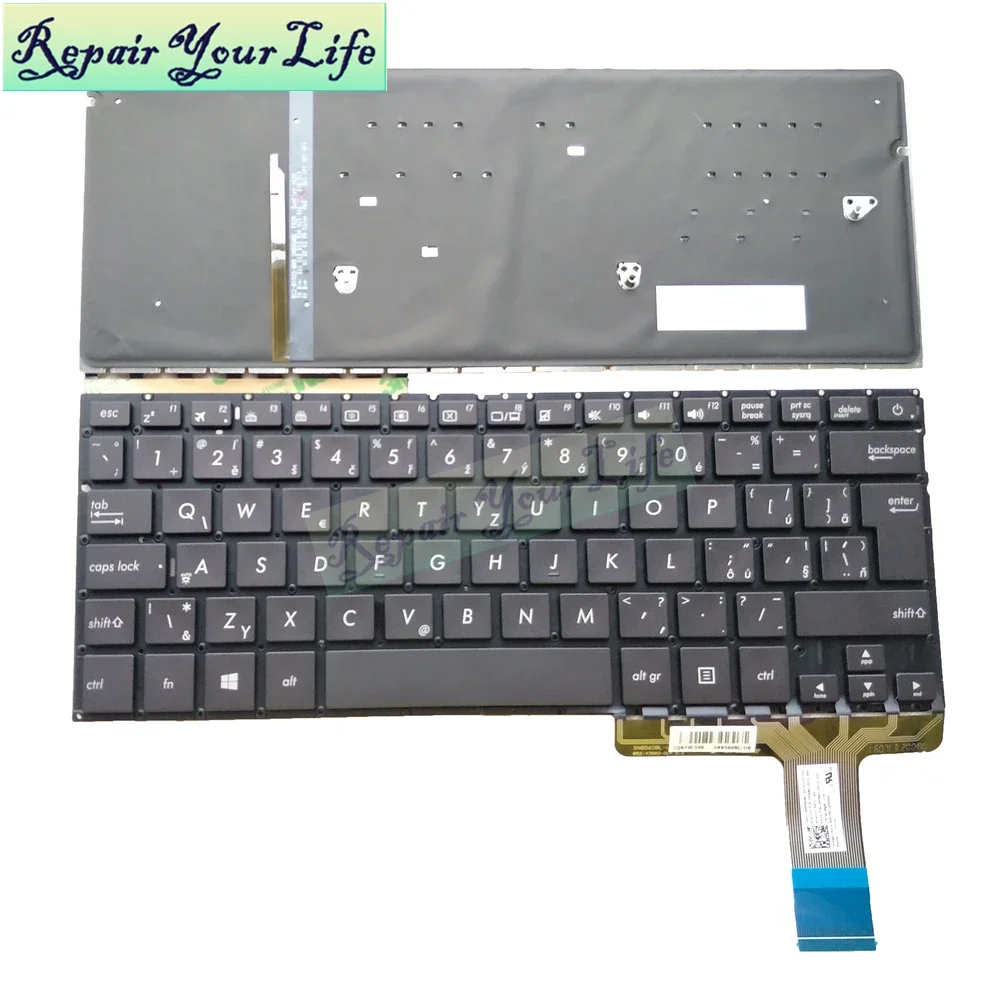 

Czech Slovakia Greek Backlit Keyboard For ASUS ZenBook UX330 UX330UA UX330UAK CS CZ Laptop Keyboard 0KNB0-2632CS00 2631GR00 New