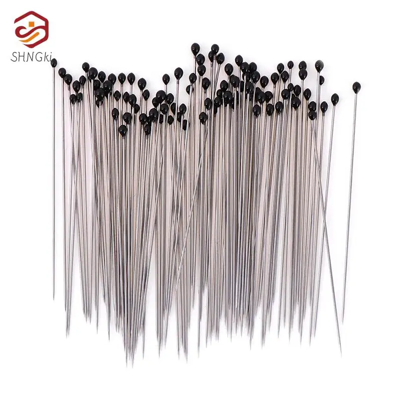 HELTC 100 pcs In Acciaio Inox Insetto Spilli Campione Spilli Per Il Laboratorio Scolastico Education All'ingrosso