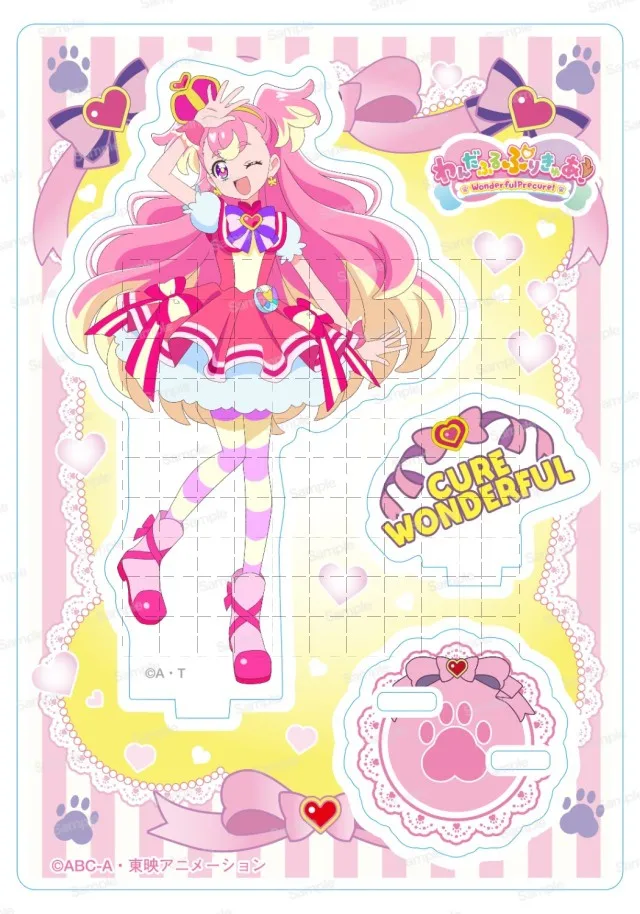 لعبة علاج ليليان Nyammy رائعة ودية الاكريليك حامل دمية أنيمي ايروها كوموجي نموذج لجسم لوحة تأثيري لعبة للهدايا #5