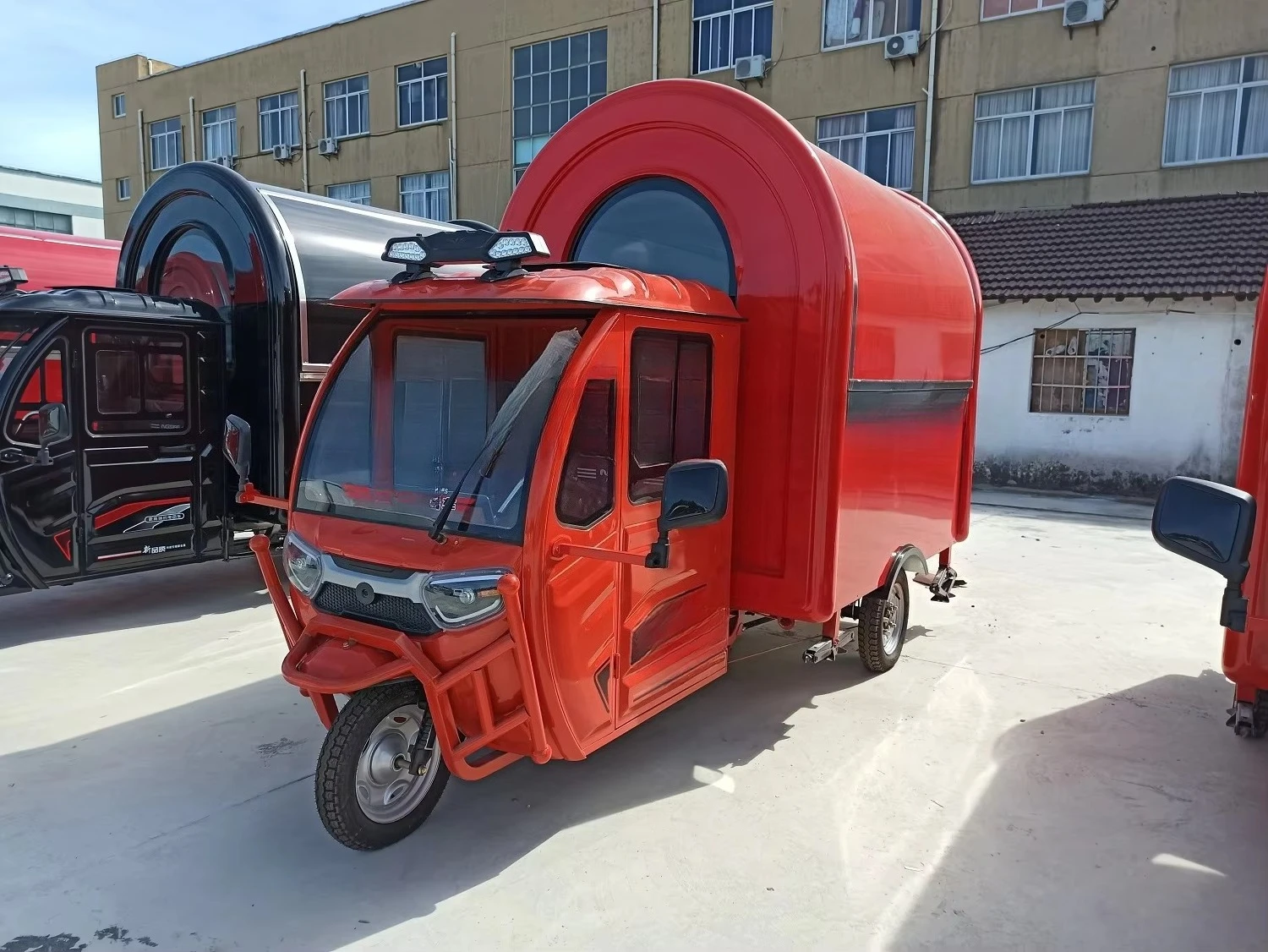 Food Snacks In Usa - バイク三輪車フードトレーラー、どこへでも移動可能、BBQカー、コーヒーカー、スナックカー、工場カスタム
