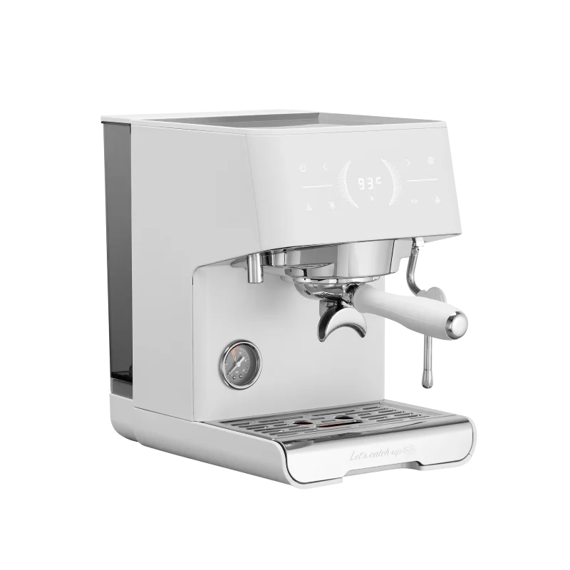 

White Home Coffee Maker - Easy Operation Household Espresso Machine for Daily Use