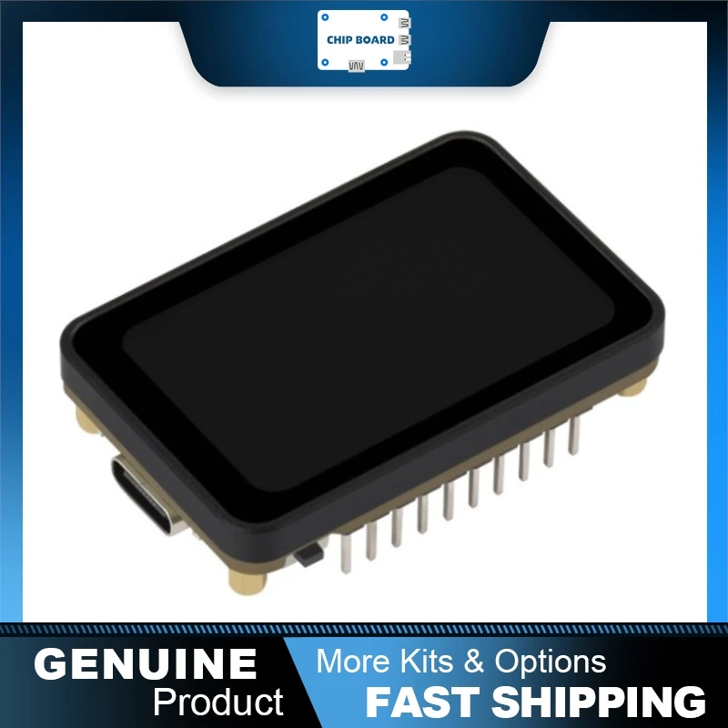 

Комплект разработчика Waveshare ESP32-C6, 1,64-дюймовый сенсорный AMOLED-дисплей, разрешение 280×456, интерфейс QSPI, Wi-Fi 6 и BLE 5