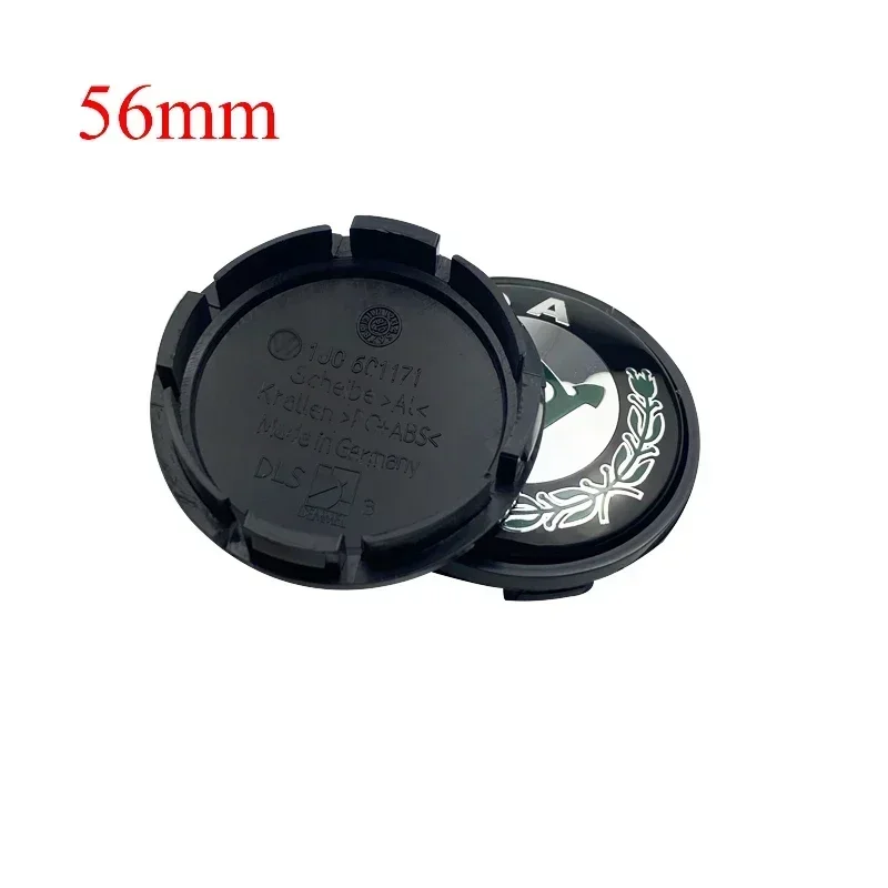 20Pcs/Lot 56mm 60mm 65mm Car Wheel Center Cap Logo Hub Cover Badge Emblem For Skoda 1J0601171 3B7601171 Styling Accessories