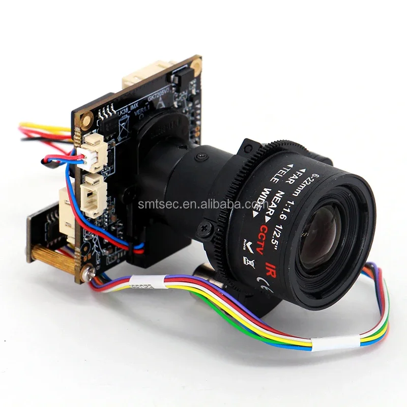 In stock 2MP Starvis IMX307 Hi3516CV500 Motorized Varifocal IP Camera Module 6-22mm Zoom OpenIPC CCTV Auto Focus IP Security Cam
