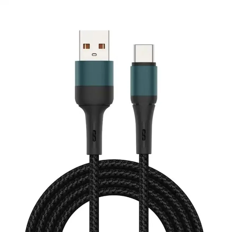 USB 3.0 Type‑C Nylon Braided Fast Charging Cable For Android Tablet And Multi‑Device Compatibility