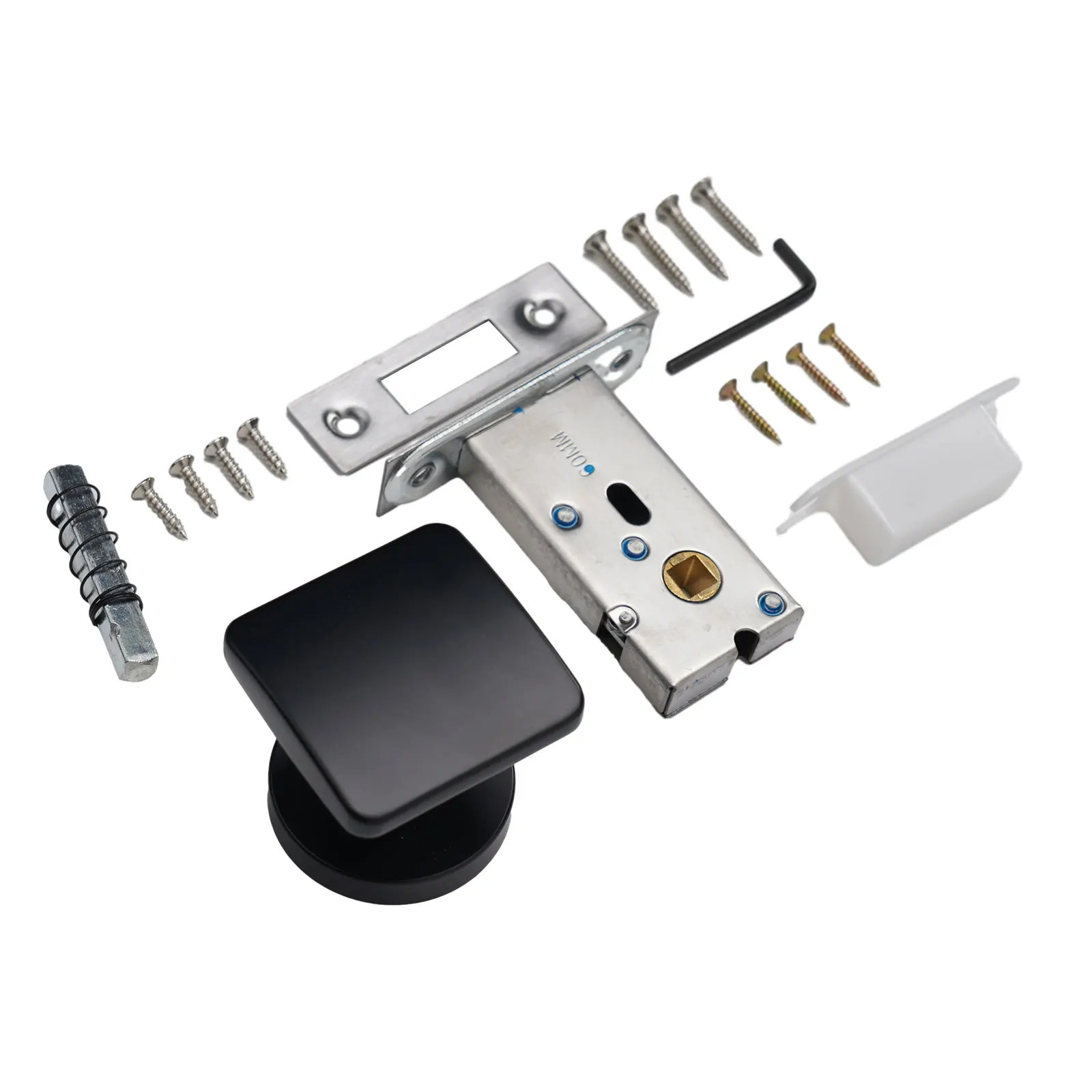 Stylish and silent invisible lock zinc alloy construction enhances home elegance multiple color options available