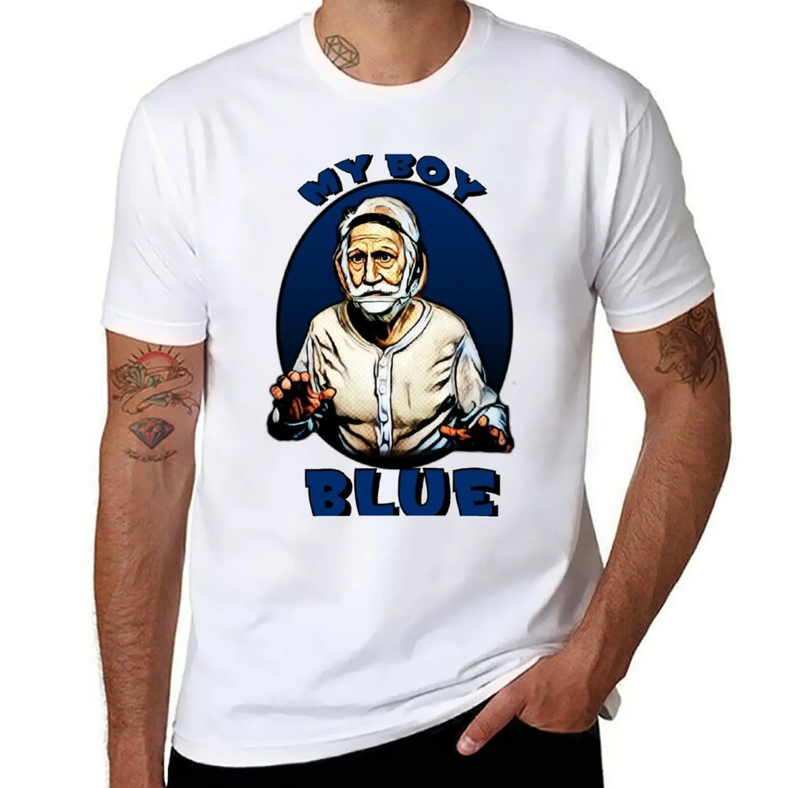 

My BoyBlue T-Shirt man t shirt graphic t shirt custom print T-Shirt