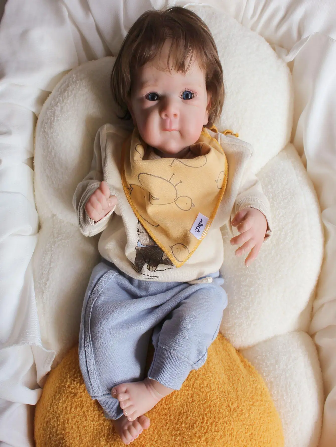 Reborn doll silicone girl 50 cm soft/newborn baby reborn 3D paint girl Christmas gift