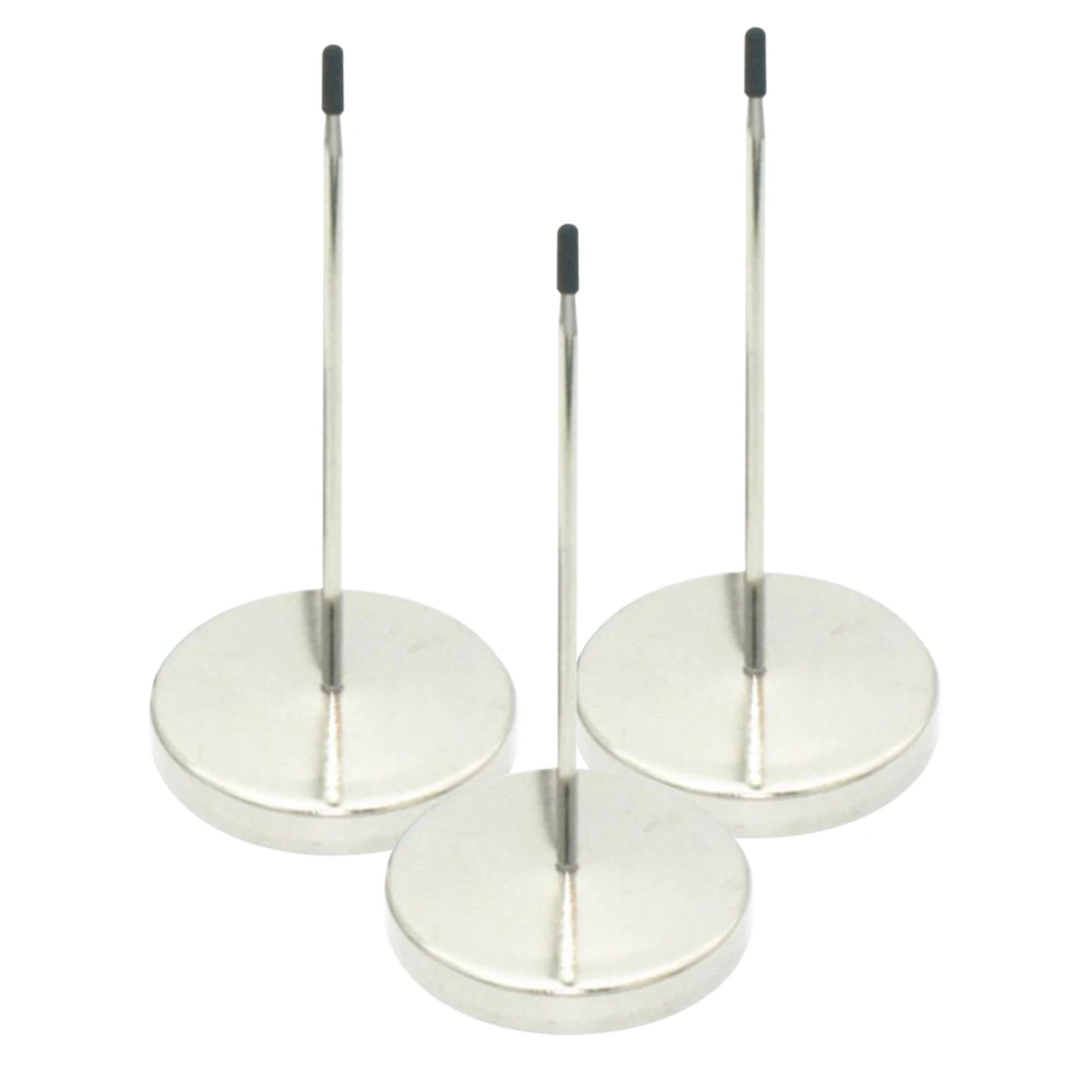 Soporte de Metal con punta redonda para facturas, organizador de almacenamiento de oficina para notas de cocina, soporte de recibo de escritorio para restaurante y Hotel, 3 piezas