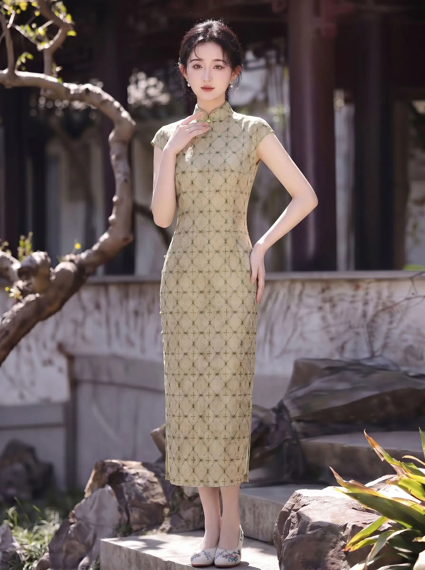 qipao-chinois-a-col-montant-cheongsam-a-carreaux-vetements-traditionnels-chinois-hanfu-style-ethnique-sexy-vetements-pour-femmes