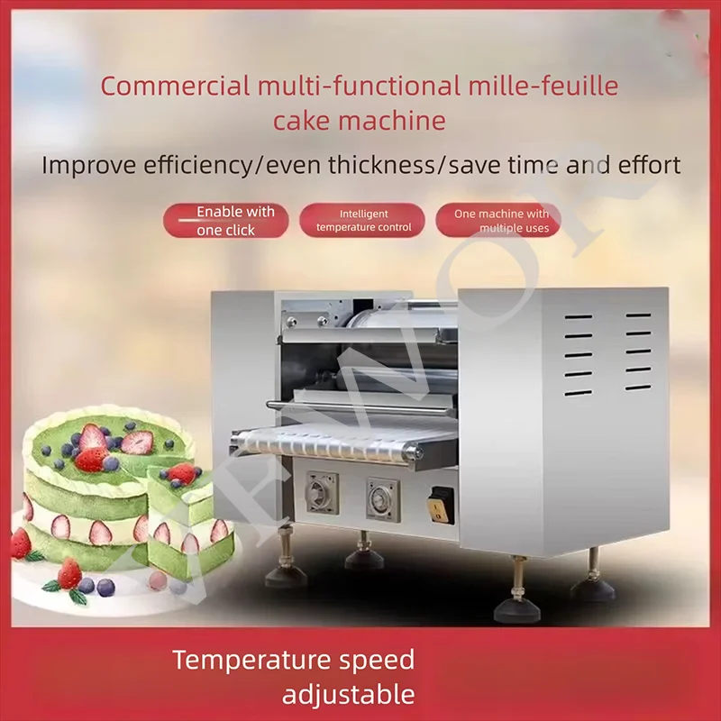 Homemade Commercial Cooking and Pancake Wrapper Cake Makers Automatic Mix Product