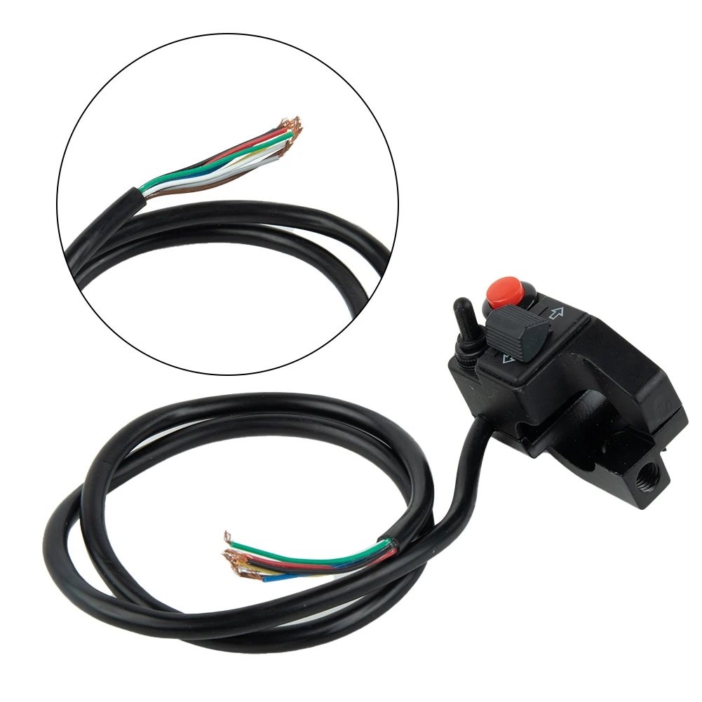 High Quality Convenient Easy To Install Handlebar Switch Headlight Button Switch Button Turn Signal ABS Aluminum