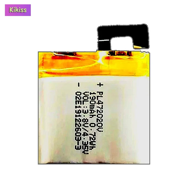 Replacement Smartwatch Battery For Huami Amazifit A1805 PL472020V (with wires)