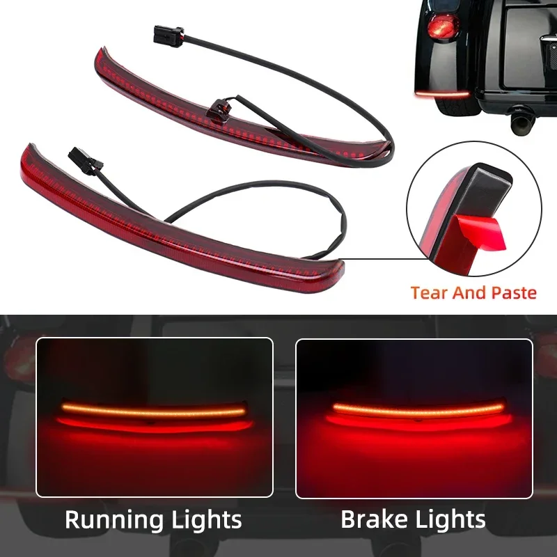 Motorcycle LED Fender Light Rear Blade Brake Running Turn For Harley Touring Street Glide Tri Glide Ultra Classic Trike FLHXXX view 5