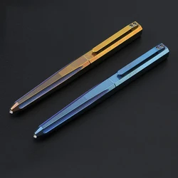 Titanium Alloy Tactical Pen Outdoor Defense Wolf Defense Pen Vehicle Mounted Window Breaking Escape Tool