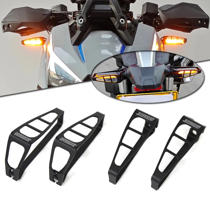 

For ZONTES 368G 368 G 368-G Motorcycle Accessories Front Rear Turn Signal LED Light Protection Cover