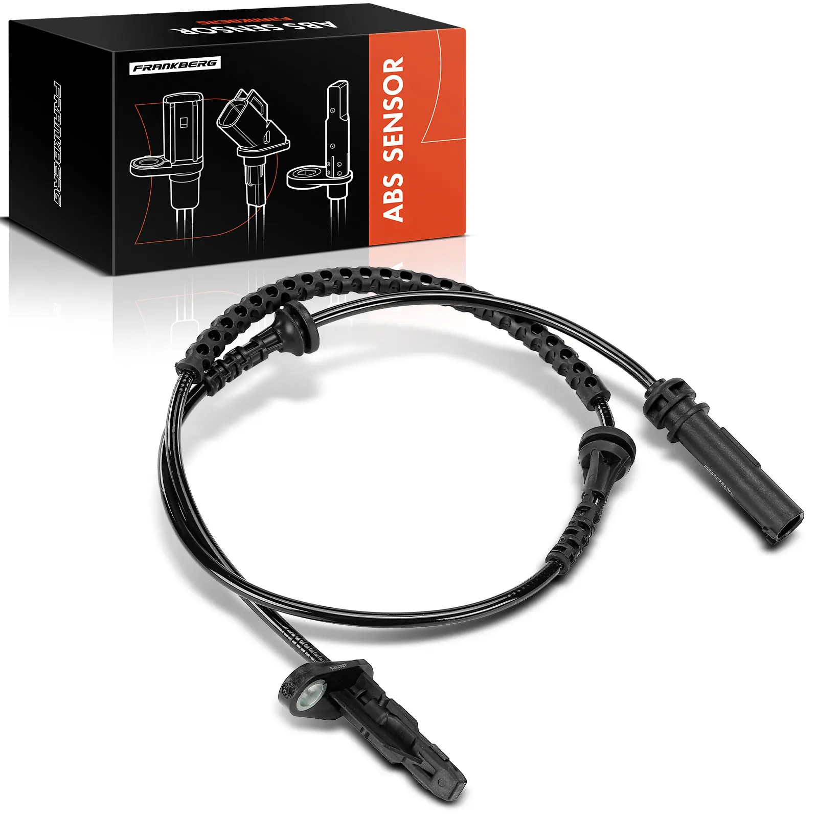 Frankberg 1x ABS Sensor Vooras Links Rechts voor BMW F40 F44 F45 F46 X1 X2 MINI F54 F60 34526880755