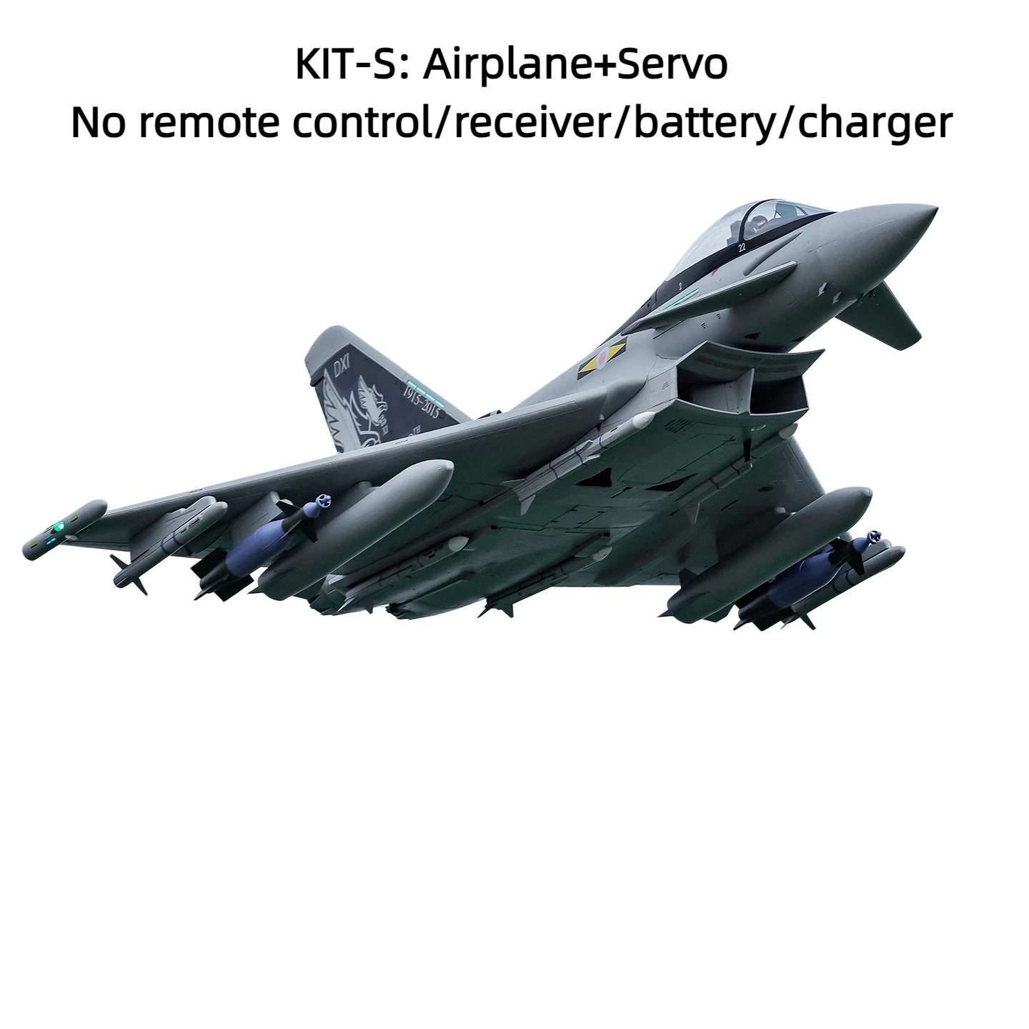 Freewing 90mm "Typhoon" V2 New Version Rc Remote Control Assembled Fixed Wing Model Electric Ducted Jet Fighter image 3