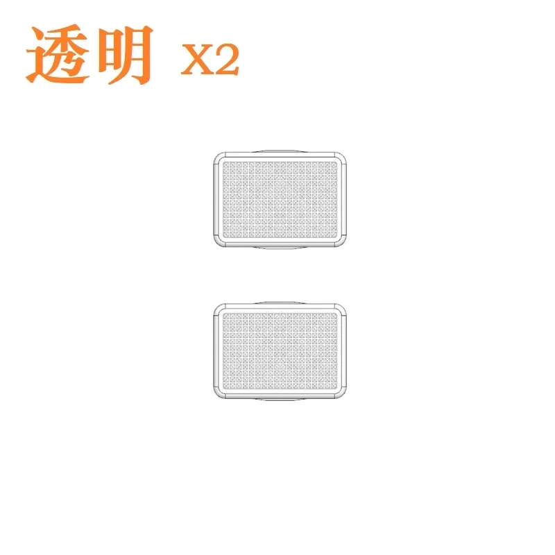 

RC model 1/14 Plastic Tail Light Cover 3 Color Light Sheets For Tamiya 1/14 Fuel Tank Trailer Flatbed Semi-Trailer Reefer