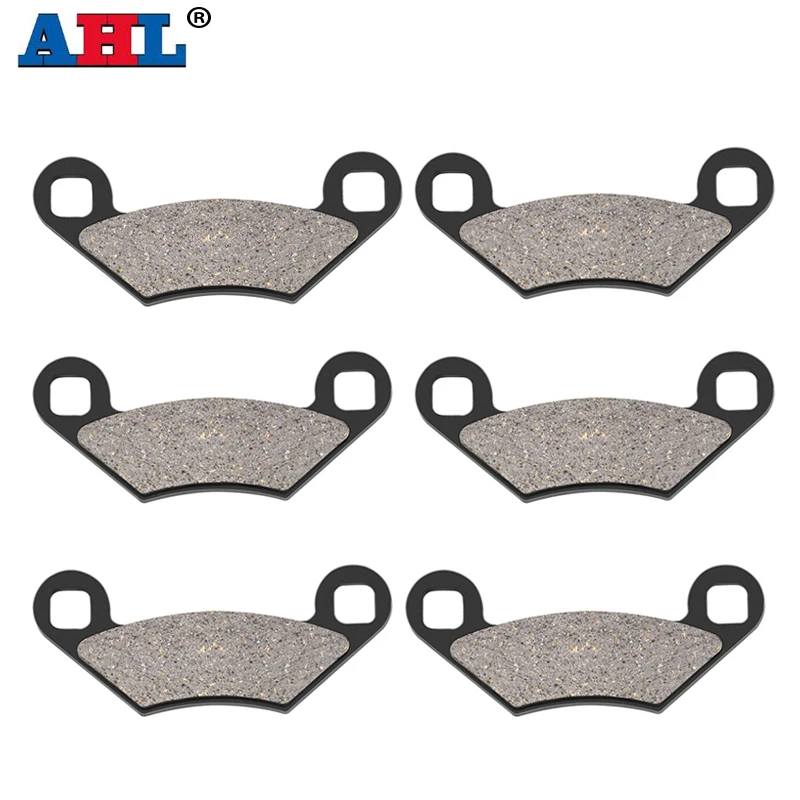 AHL Motorcycle Front Brake Pad For POLARIS ATV Ranger 800 Trail Boss Xplorer 250 Hawkeye 300 Scrambler Sportsman 400 500 ATP 570