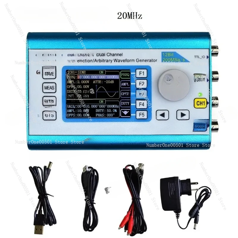 

FY2300 12MHz/20MHz Function Arbitrary Waveform Signal Source Generator Dual Channel Frequency Counter Meter Used With Spooky2