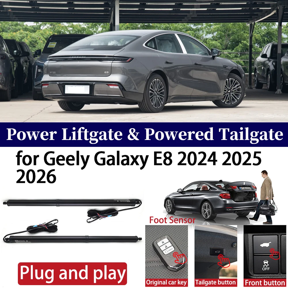 

for Geely Galaxy E8 2024 2025 2026 Car Auto Power Electric Tailgate Liftgate Lift Trunk Closer System Boot Lift Motor Kit