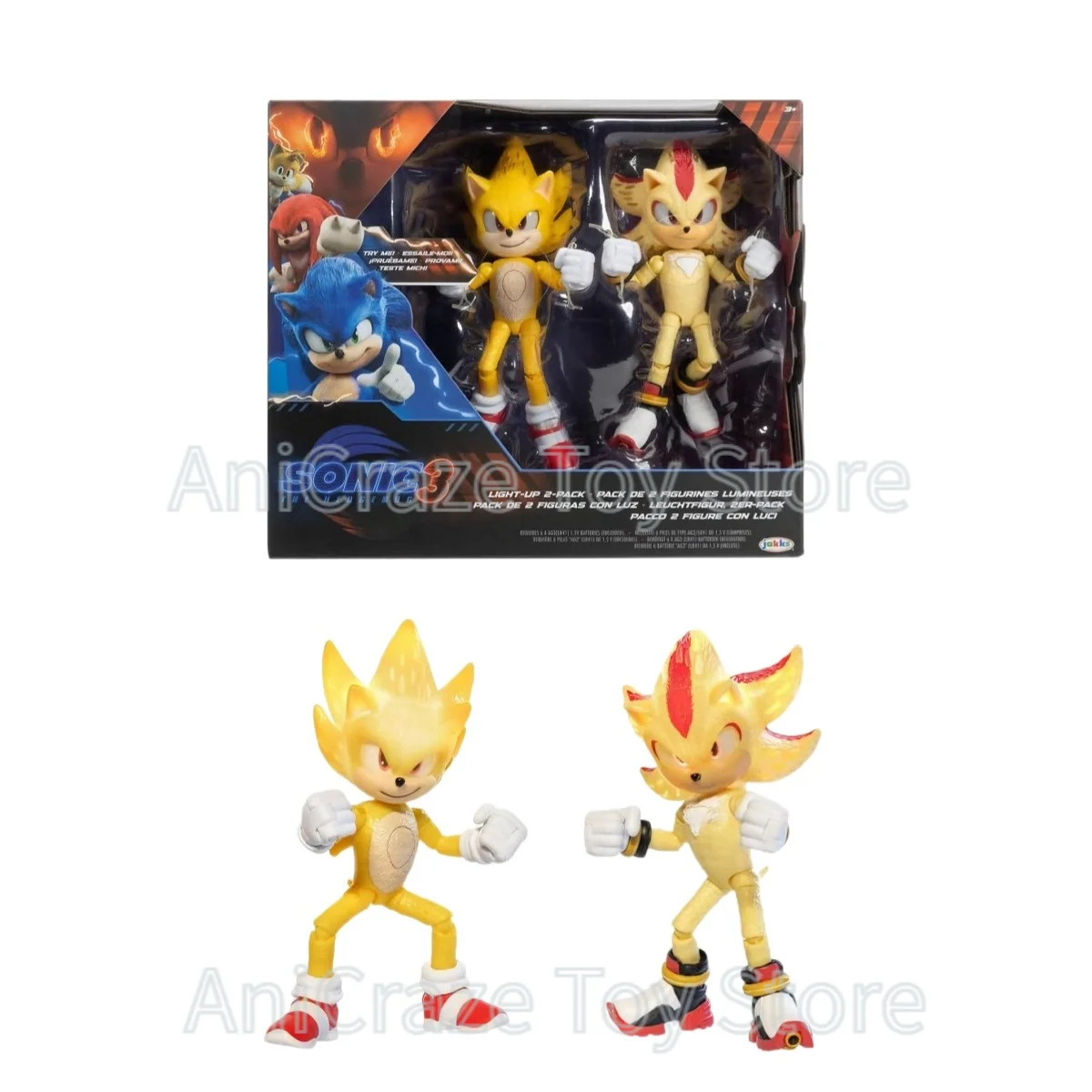 Model Kit Sonic - Sonic The Hedgehog Light Up Süper