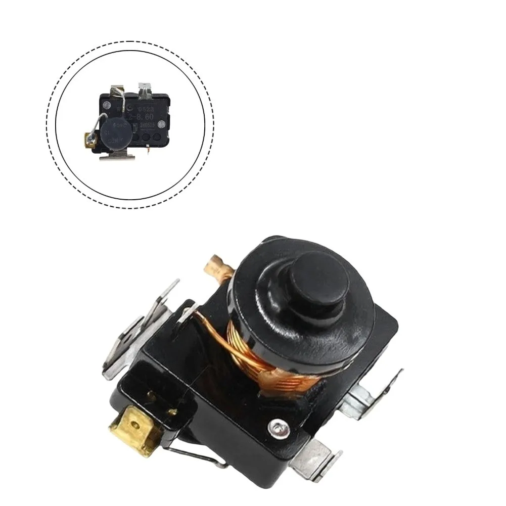 4 Pin QL2-8.6 Counterweight Starter For Refrigerator Compressor PTC Relay Replacement Part Black M*etal 3.5cm Accessory