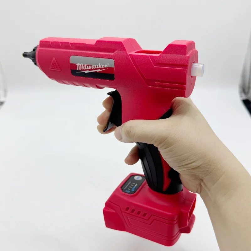 

Milwaukee Electric Hot Melt Glue Gun 18V Li-ion Battery DIY Hot Melt Glue Gun For Packaging Decoration