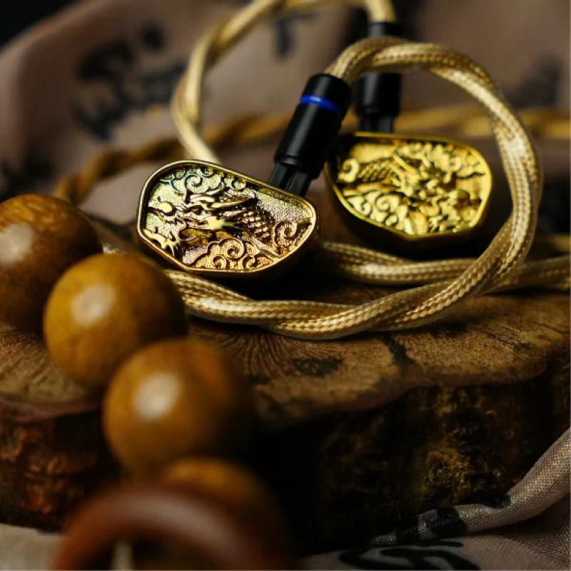 TANGZU LIZHI IEM Flagship 10mm Diamand Diaphragm Dynamic Driver Hybrid In-Ear Earphones with Detachable Cable