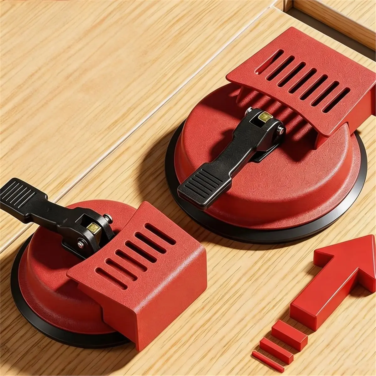 【UPGRADED VERSION】Heavy Duty Floor Repair Tool Suction Cup Vacuum Grabber Thickened Anti-Slip Tile Paver Installation Fixer M