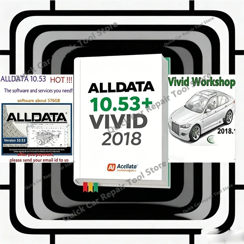 New Alldata 10.53 OBD2 Scanner Provides Alldata Technical Support With Wiring Diagrams + Vivid 2018 Workshop Data Vivid Autodata