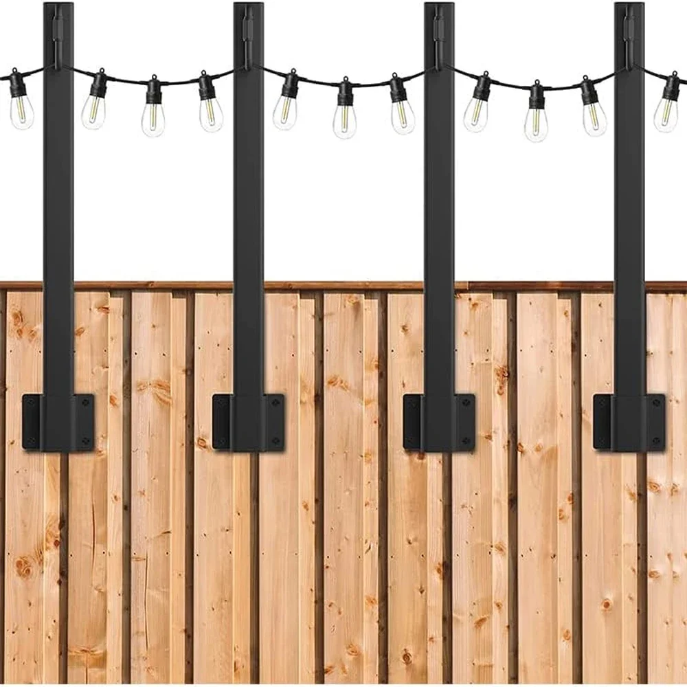 

4 Pcs String Hanging Light Poles With Clip Holder Hooks For Light Outdoor Post Herramientas Power Tool Sets Multimeter