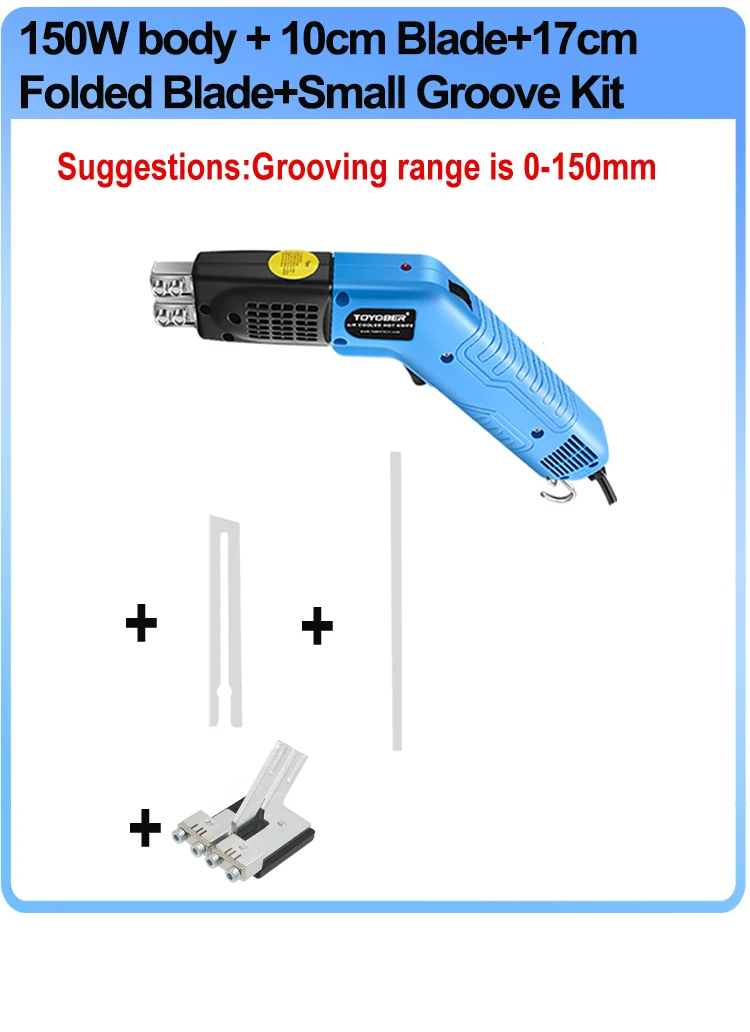 Air Cool Hot Knife Foam Cutter Tool Machine Steken Groef Piepschuim Polystyreen Stof Touw Cutter Elektrische Verwarming Heet Mes