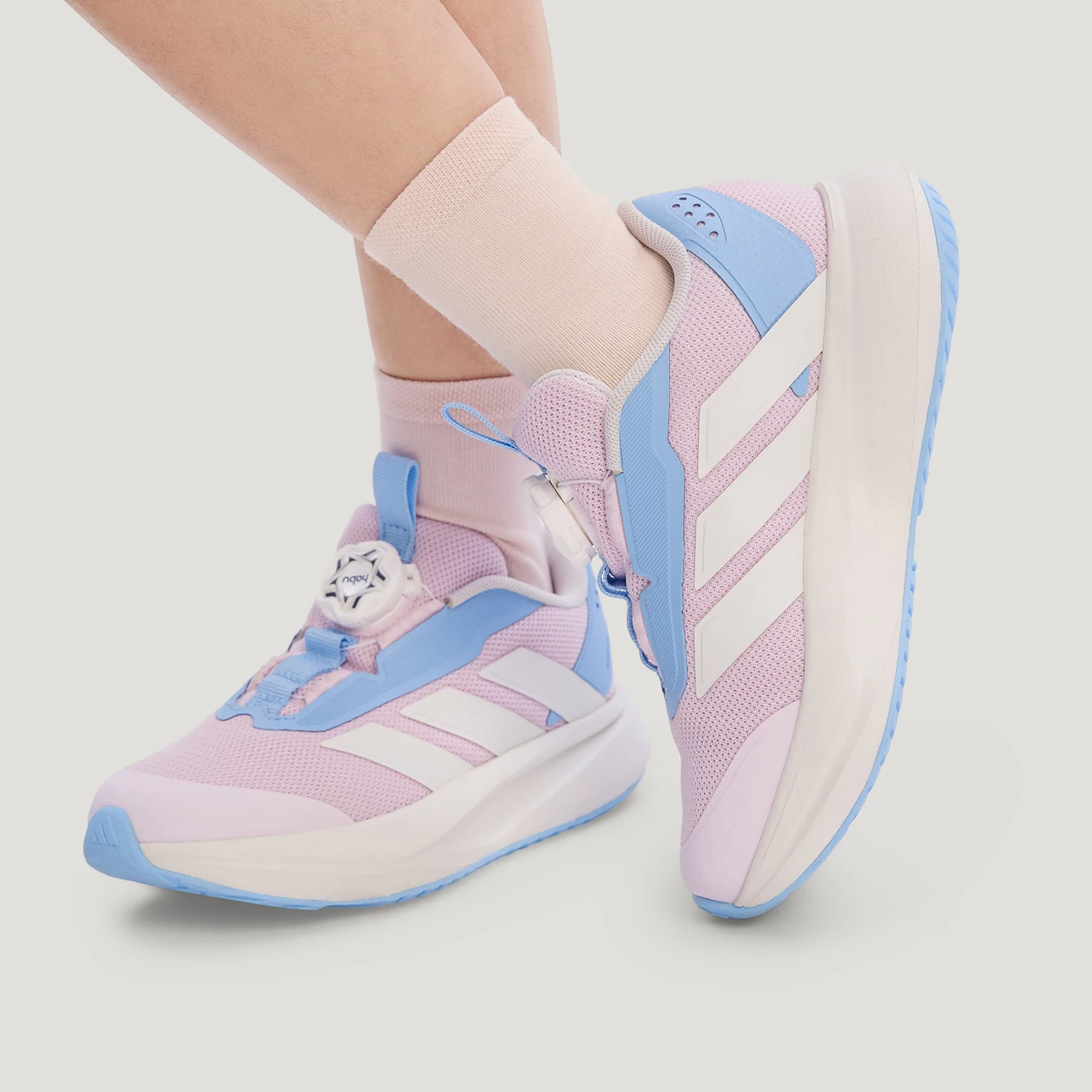 Adidas Authentic DURAMO SL2 Tênis de corrida infantil com fivela giratória e resistente ao desgaste KI4123