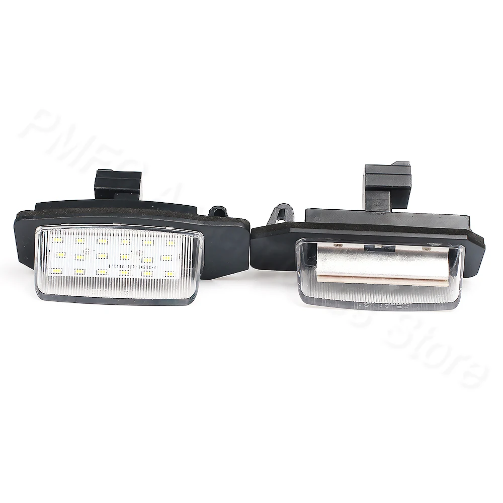 PMFC LED number License Plate Lights lamps For Mitsubishi OUTLANDER XL(CW) 2006-2012 For Lancer Sportback 2008~2012