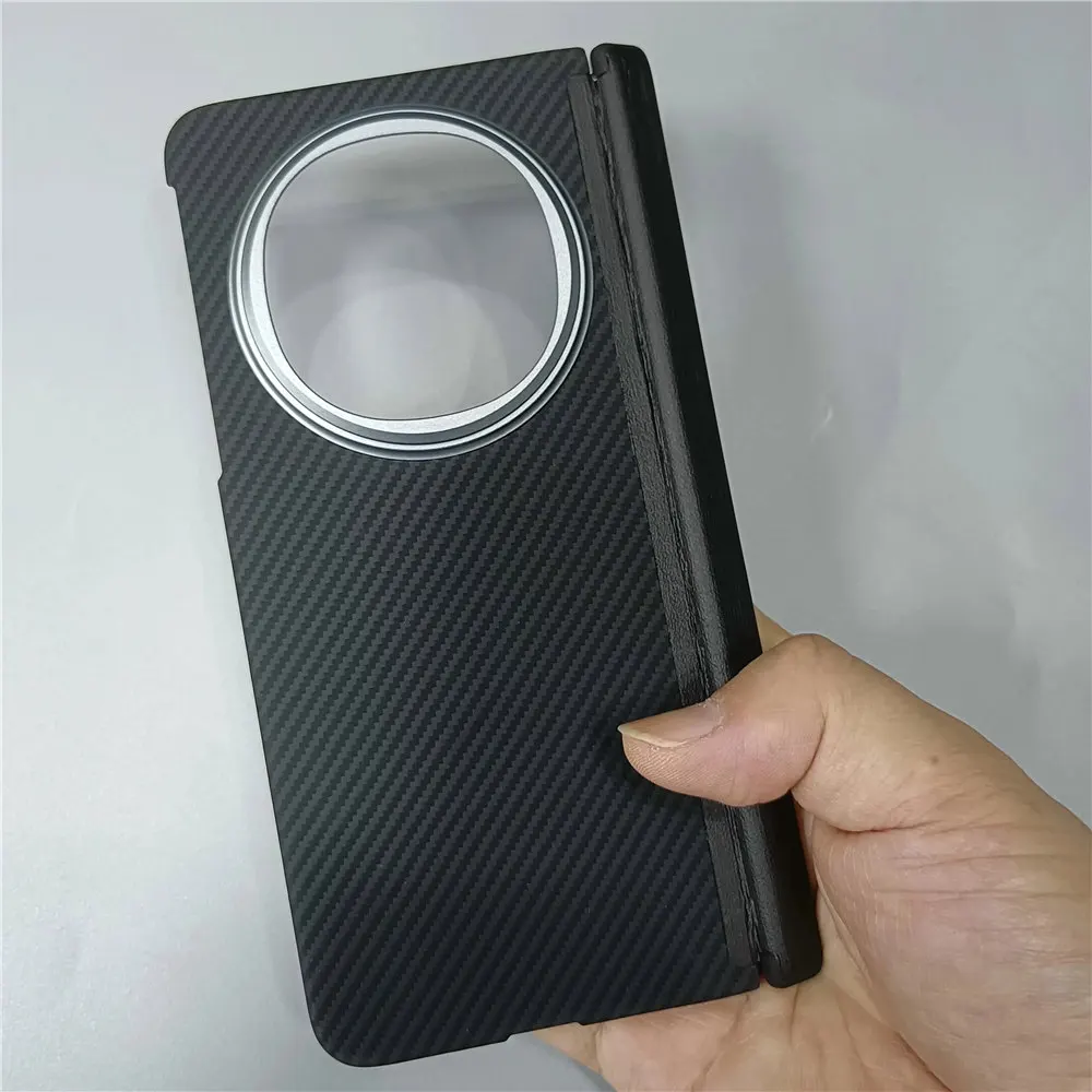 حافظة Magsafe من ألياف الكربون الأصلية لهاتف OPPO Find N5 Hinge غطاء صلب واقٍ #3