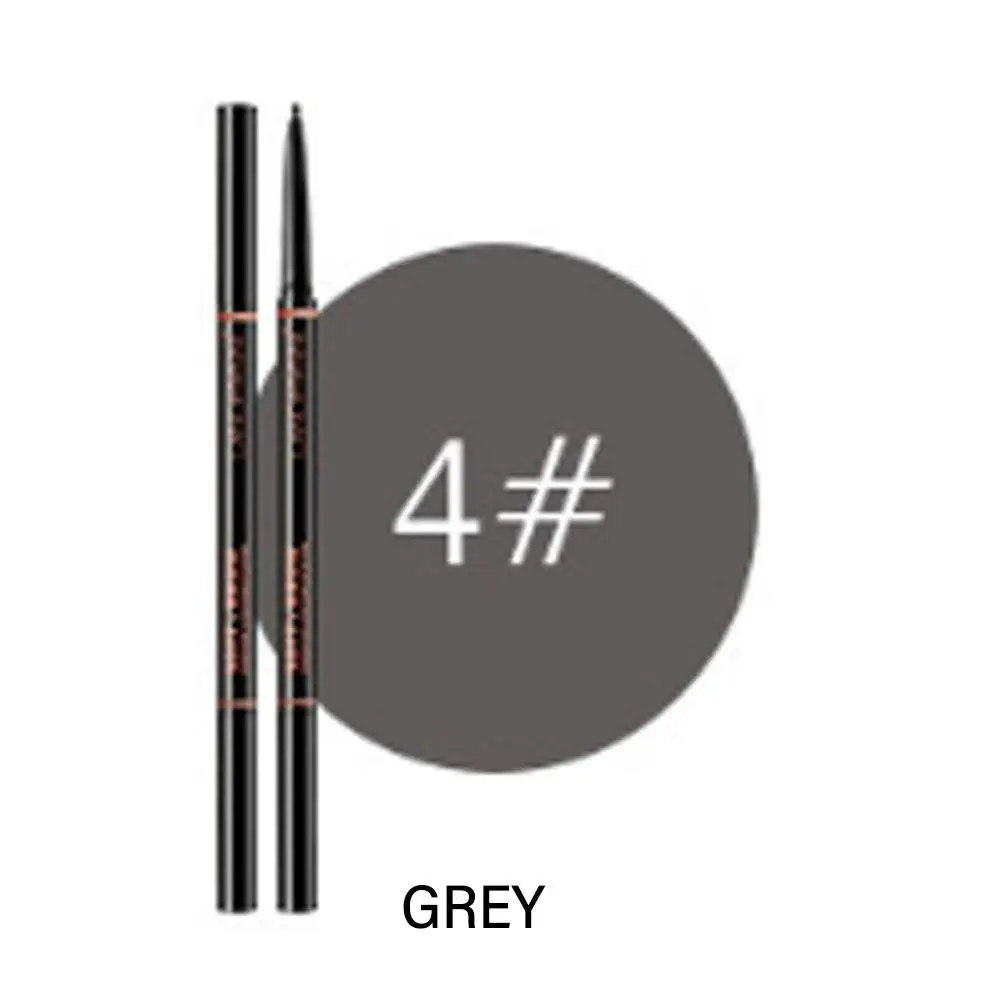 New Smudgeproof Eyebrow Pencil Waterproof Long-Lasting Eyebrow Pen Ultra Fine Easy Coloring Brow Enhancer