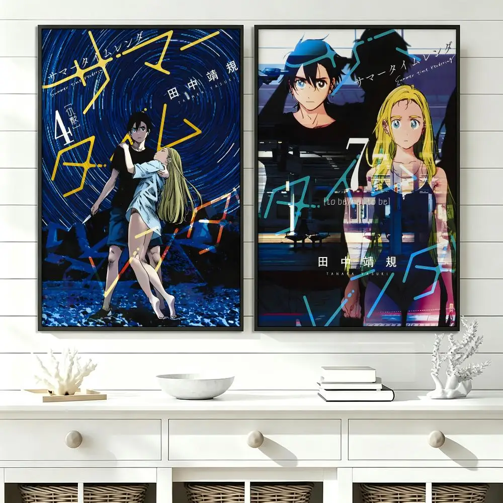 anime Summer Time Rendering Poster Poster HD Trendy SelfAdhesive Wall Art Print For Living Room Bedroom Dorm Office Home Gift