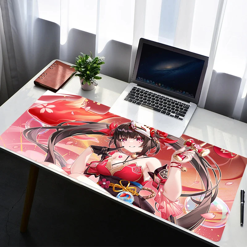 

Mouse Pad Computer Gamer PC Accessories HD Mousepad Rubber Non Slip Desk Mat Honkai Star Rail Sparkle Laptop Gamer Keyboard Pad