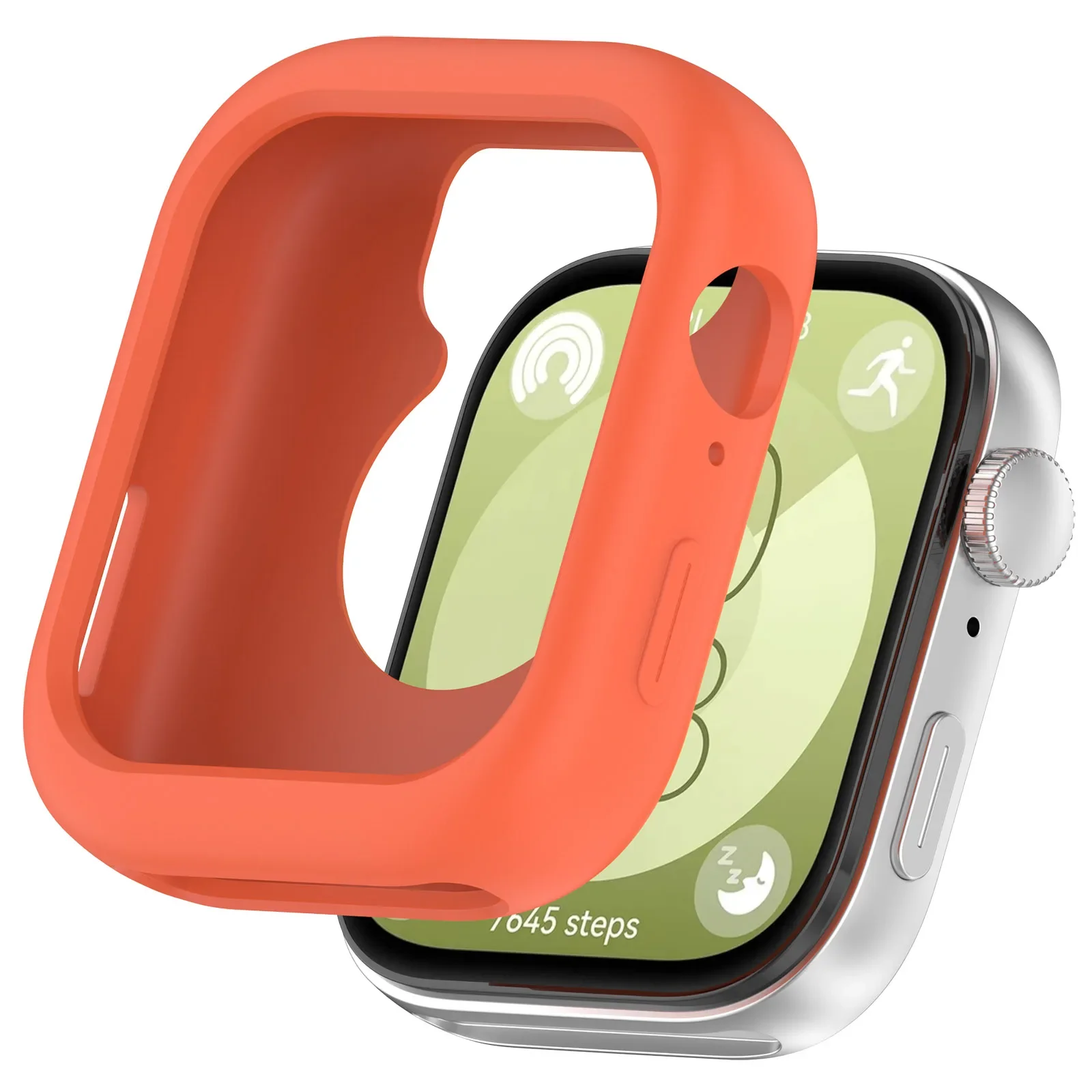 13 Colors+ Soft Case For Huawei Watch Fit 3 Silicone Frame Bumper Armor Deisgn Fashion Cover Cases