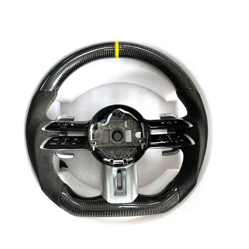 

Best Selling2024 Hot Selling Carbon Fiber Steering Wheel C Class W204 W205 W212 W213 W447 W463 GLC GLAHigh Quality