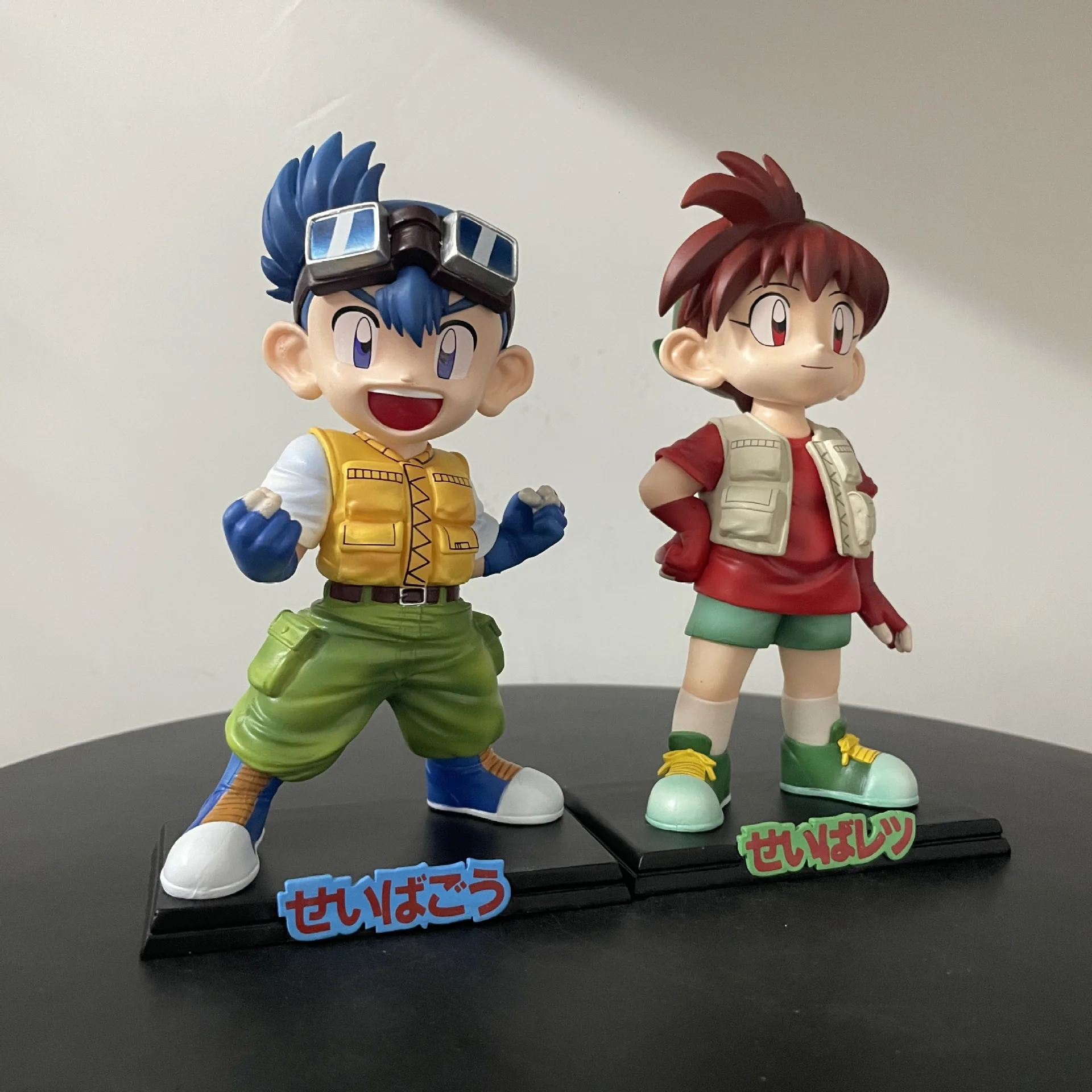 Bakusou Kyoudai Let'S & Go Seiba Go Seiba Retsu Anime Bust Figure Model Statue Collection Desktop Decoration Ornament Toys Gifts