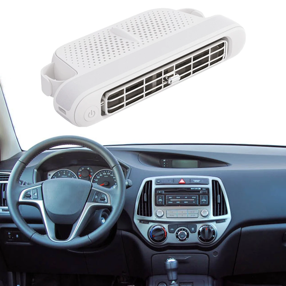 USB Car Cooling Fan for Backseat 3 Speeds Ventilation Fan 5V/2A Electric Car Seat Fan for Mini Cars RVs Sedans